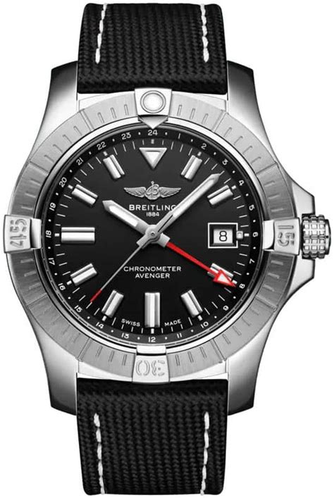 A32397101b1x1 Breitling Avenger Automatic Gmt 43 Mens Watch