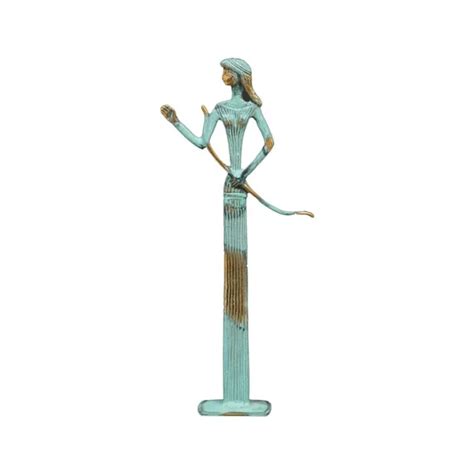 Artemis Diana Goddess Bronze Sculpture Ancient Greek Roman Mythology