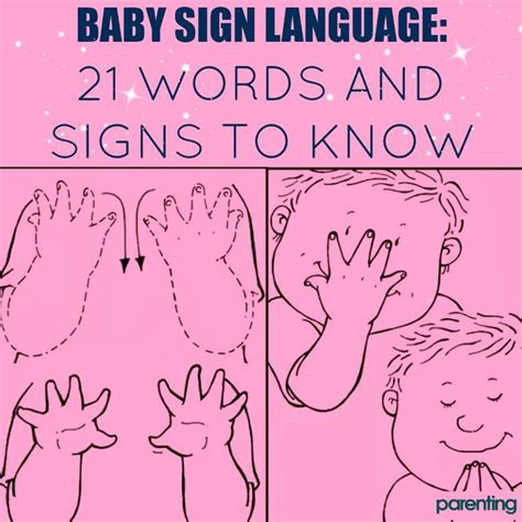 Baby Sign Language 21 Words And Signs To Know Parenting Baby Signs