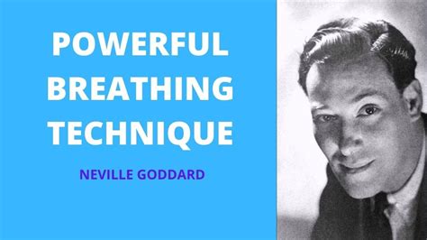 A Powerful Breathing Technique For Instant Manifestation By Neville