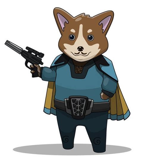 Just A Moment In Time — Thefrogman Star Wars Corgis By Justin