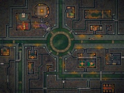 Thieves Hideout In The Sewers 40x30 70 DPI Lots Of Details Just