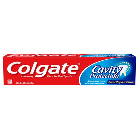 Colgate Cavity Protection Toothpaste With Fluoride Great Regular