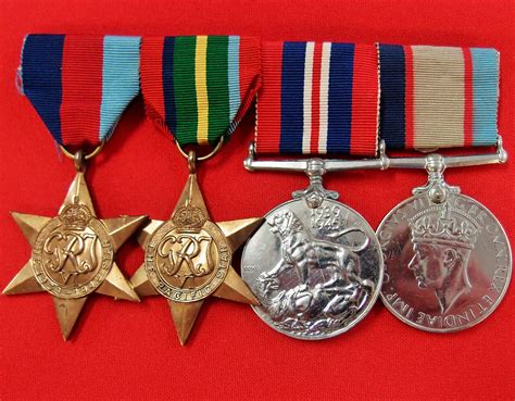 Ww2 Royal Australian Air Force Group Of Medals Warrant Officer