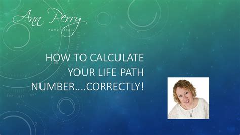 The information does not usually directly identify you, but it can give you a more personalized web experience. Numerology - How to Calculate Your Life Path Number ...