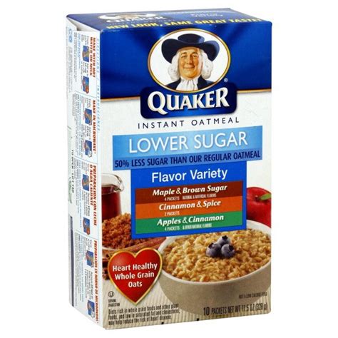 Whole foods market america's healthiest grocery store. Quaker® Lower Sugar Instant Oatmeal Variety Pack Reviews 2019 | Page 13