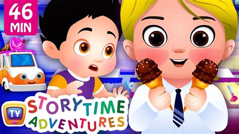 ఐస కరమ బడ The Ice Cream Truck Telugu Storytime Adventures Collection ChuChu TV YouTube