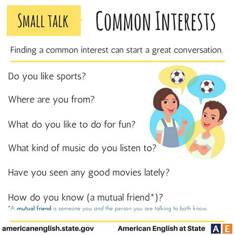 Conversations Small Talk Common Interests Aprender Inglês Escola