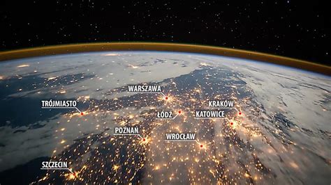 Polska Z Orbity Nocą Wygląda Imponująco Tvn Meteo