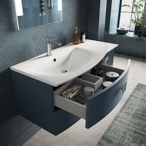 Completing your bathroom requires the right bathroom furniture. Bathroom Vanity Units with Basins & Bathroom Sink Cabinets
