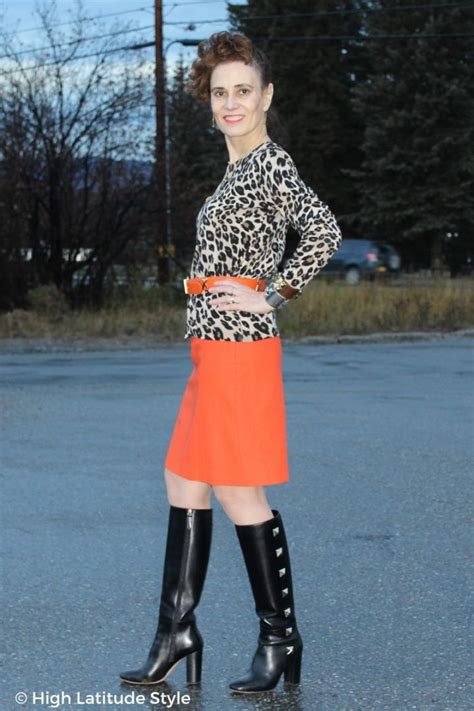 What To Wear With An Orange Skirt To Make An Entrance High Latitude Style Orange Skirt