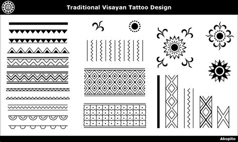 Traditional Visayan Tattoo Design Filipino Tattoos Philippines
