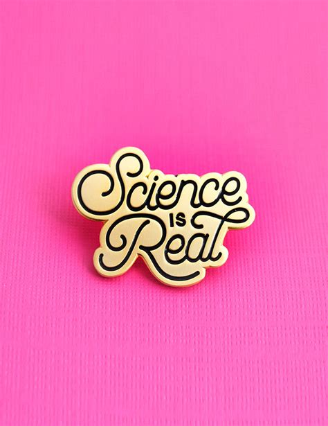 Science Is Real Pin Joanna Behar