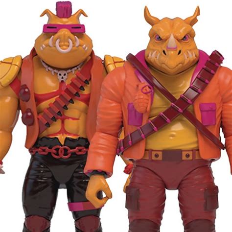 Teenage Mutant Ninja Turtles Arcade Bebop And Rocksteady Action Figure