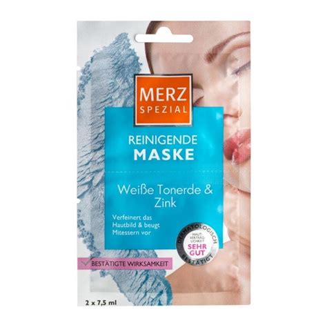 Merz Special Face Mask With White Clay And Zinc Smooth Skin