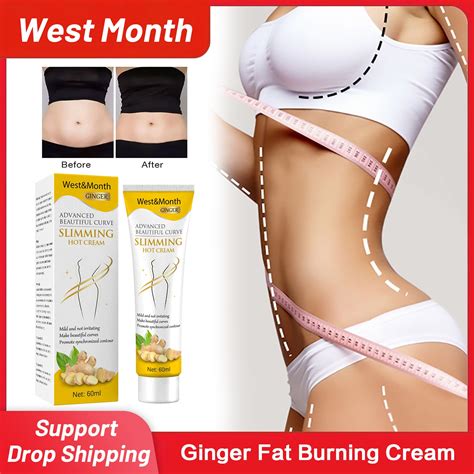 Ginger Fat Burning Cream Cellulite Removal Full Body Slimming Massage