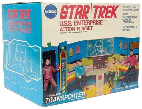 Mego Star Trek Uss Enterprise Action Playset Star Trek Toys Star