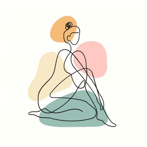 Drawing Of Beautiful Nude Women Posing Illustrations Royalty Free Vector Graphics And Clip Art