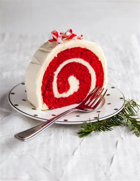 Recipe Peppermint Red Velvet Cake Roll The Kitchn