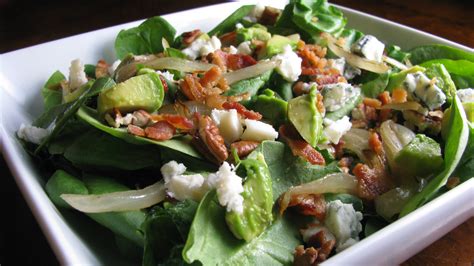 Loaded Spinach Salad