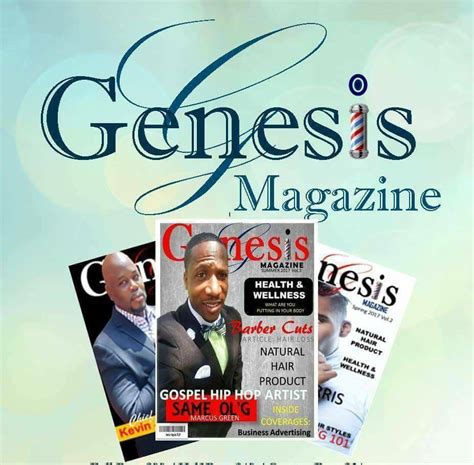genesis magazine home