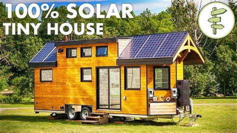 Super High Tech Off Grid Tiny House For Sustainable Living Net Zero