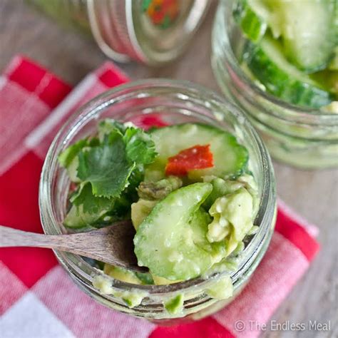 Avocado Cucumber Salad Recipe Yummly Recipe Cucumber Avocado