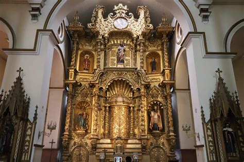 Iglesia de San José, reconocida por su famoso “Altar de Oro”