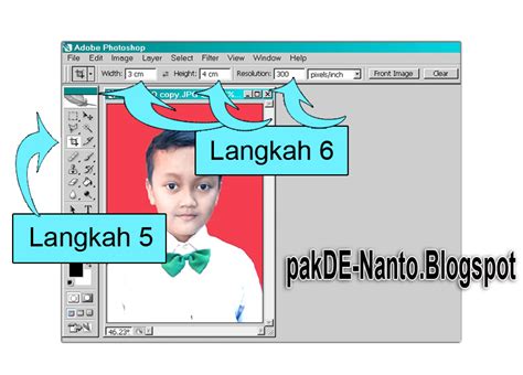 Detail Cara Membuat Ukuran Foto 3x4 Di Photoshop Koleksi Nomer 21