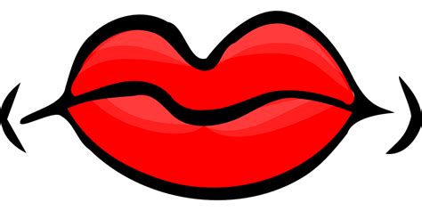Free Image On Pixabay Lips Red Mouth Female Isolated Mouth