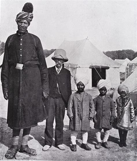 Shown Here Are Various Types Of Indian Dwarfs And Giants Photographed