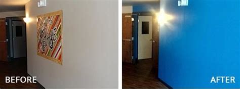 Commercial Interior Sharper Impressions Painting