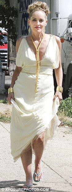 Sharon Stone Stalker Terror Second Man Arrested Outside Her La Mansion Daily Mail Online