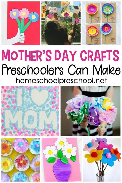 This easy craft can be created by preschoolers with help up to second graders independently. 25 Adorable Mothers Day Crafts Preschoolers Can Make (With ...