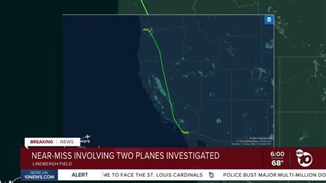 Near Miss Involving Two Planes At San Diego Airport Investigated