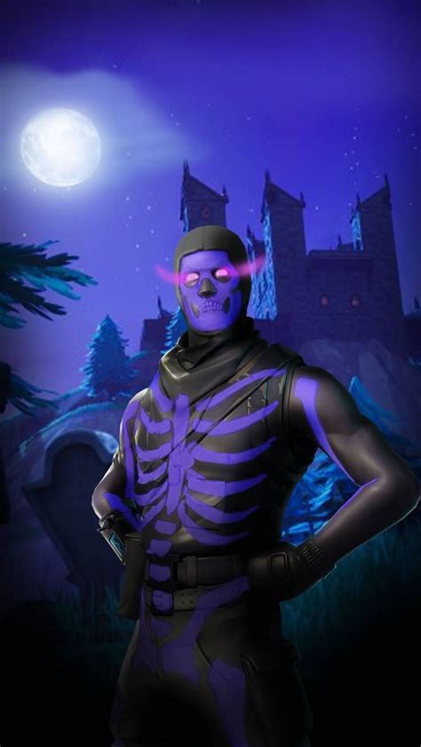 Get Inspired For Fortnite Purple Skull Trooper Wallpaper Photos My