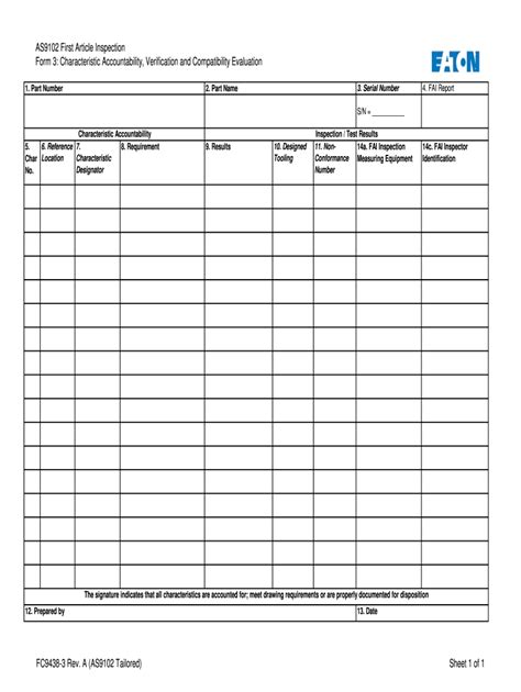 As9102 Rev C PDF Download Editable Template AirSlate SignNow