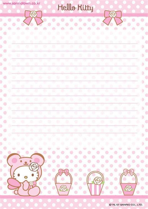 Cute Printable Notebook Paper Free Download Printable Templates Lab