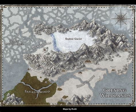Icewind Dale In Wildemount Maps Rrimeofthefrostmaiden