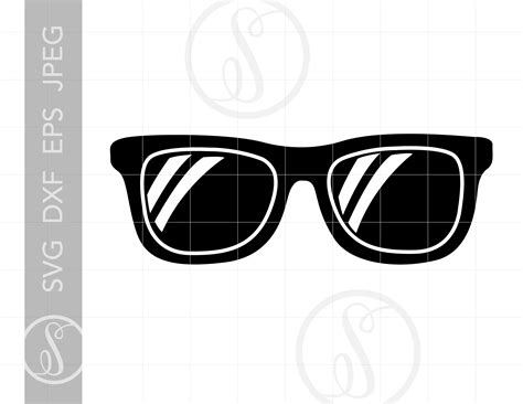 Sunglasses Svg Aviator Sunglasses Svg Sunglasses Clipart Sunglasses Png Dxf Logo Vector Eps