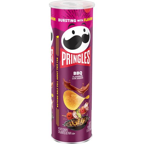 Pringles Snack Stacks Potato Crisps Chips Bbq Flavored Shop Chips At