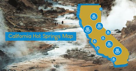 California Hot Springs Map 94 Top Soak Spots