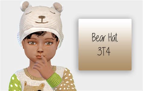 Bear Hat 3t4 ♥ Credit Goes To La Mia Grande Famiglia Italiana