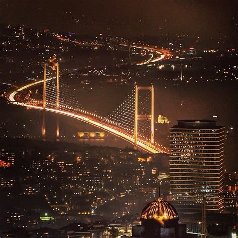 Bosphorus Bridge In Istanbul Turkey Istanbul City Istanbul Tourist