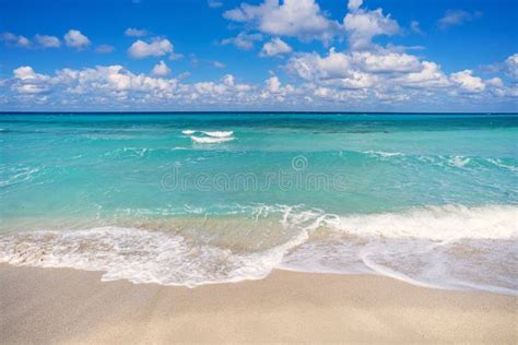Relaxing Landscape View Of Beach Clear Sea Blue Sky Beautiful
