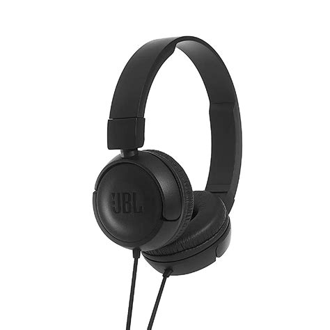 Jbl T450 By Harman Extra Bass On Ear Headphones With Mic Black