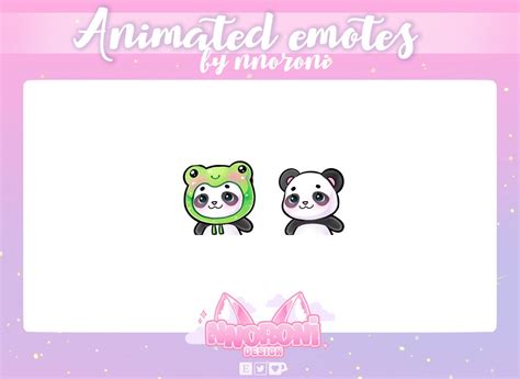 Animated Wiggle Emote Panda Twitch Emotes Animated Emotes Wiggle