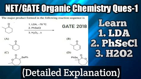 Lda Base Phsecl H2o2 Reagentgate Previous Year Ques Chemistry