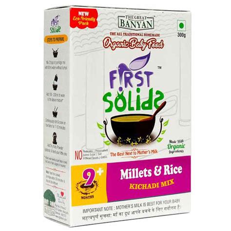 First Solids Organic Millets And Rice Kichadi Reviews Features How To