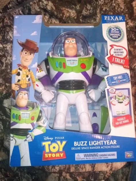 Disney Pixar Toy Story 12 Buzz Lightyear Deluxe Space Ranger Talking